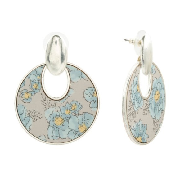Patricia Nash Jewelry - PATRICIA NASH Leather Doorknocker Earrings